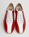 View Item Delicious Junction Exclusive Mod Retro Bowling Shoe Red / White Leather 